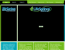Tablet Screenshot of lifesprings.net
